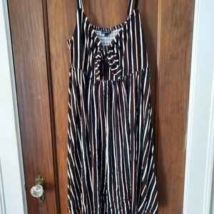 Below the knee maxi dress